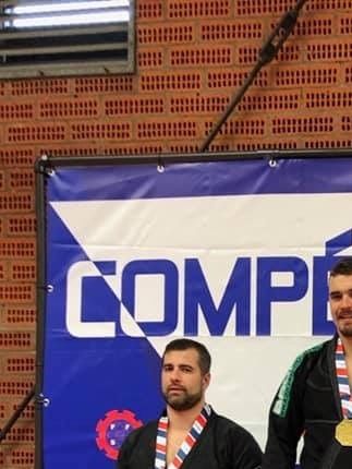 Hicham 3 ieme au qualification nord 2018 championnat de France cfjjb