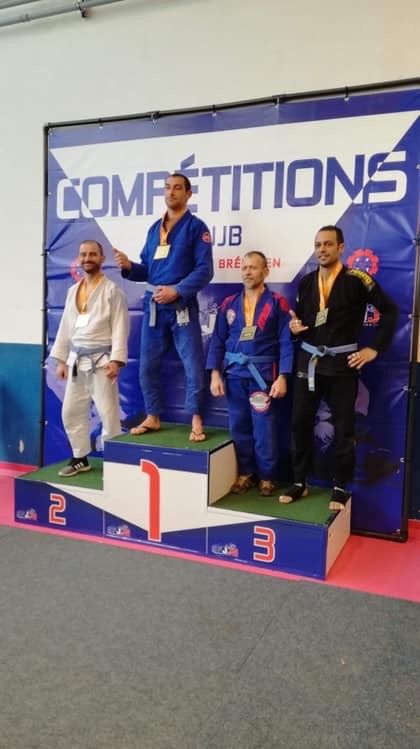 Challenge mante la jolie cfjjb 2019 Thomas Girardet 1er Michel dressayre 2 ieme ceinture bleu
